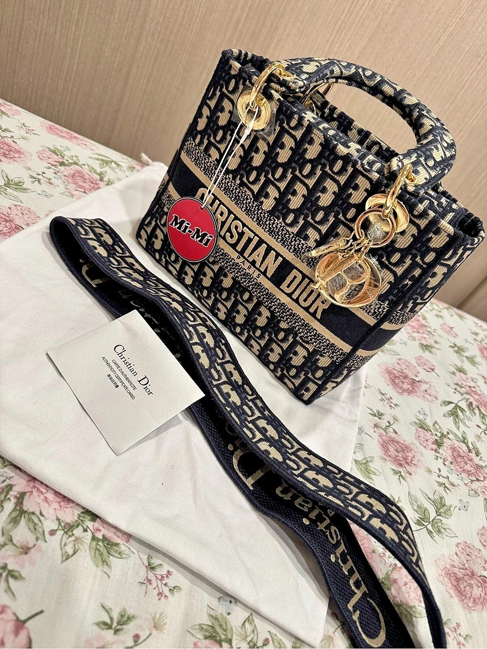 Logo Tote Bag with Strap